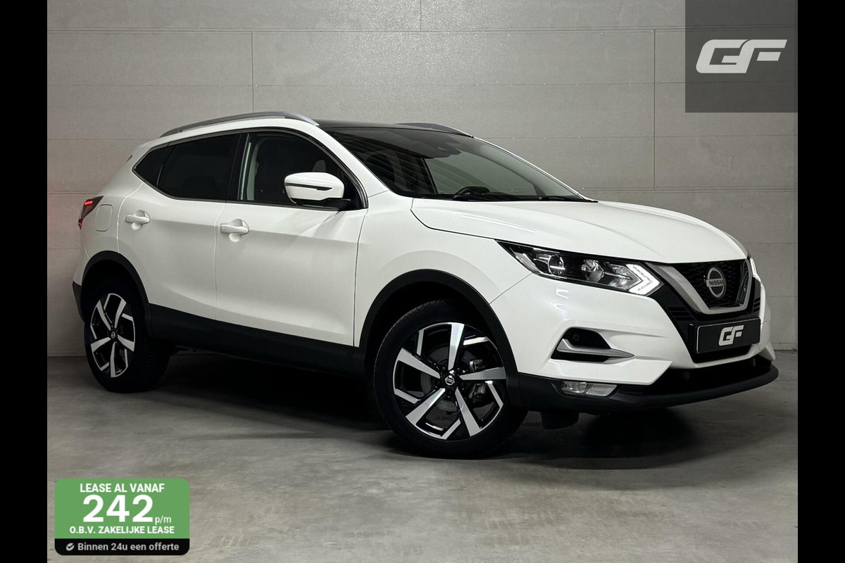 Nissan QASHQAI 1.2 Tekna + Pano 360° Navi Cruise Stoelv. NAP Nissan QASHQAI 1.2 Tekna + Pano 360° Navi Cruise Stoelv. NAP