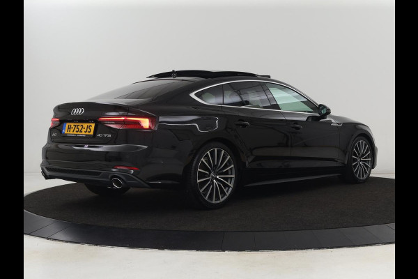 Audi A5 40 TFSI Sport S-line Edition | 80.600km NAP | Panoramadak | Stoelverwarming | Half leder | Sportstoelen | Navigatie | Full LED | Climate control | Sportstuur | Parkeerhulp