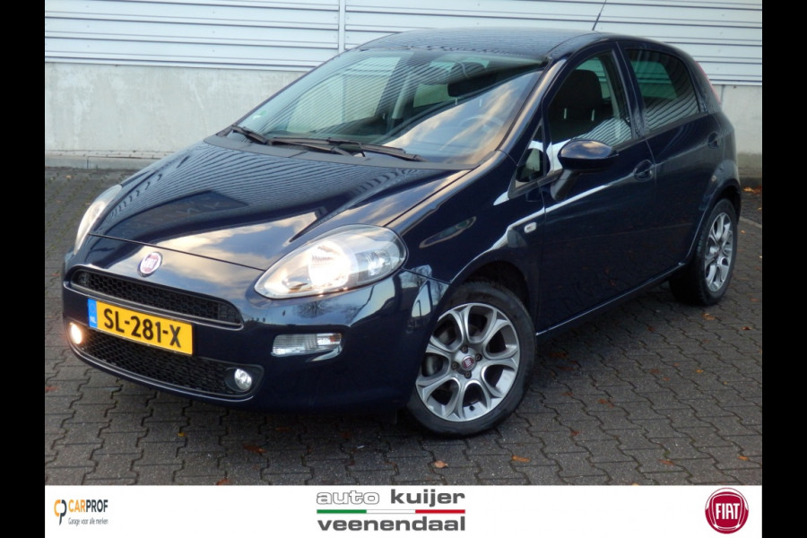 Fiat Punto Evo 100 pk. Sempre 5 drs. I Trekhaak I Aut. airco I Nav. I 100 % dea Fiat Punto Evo 100 pk. Sempre 5 drs. I Trekhaak I Aut. airco I Nav. I 100 % dea