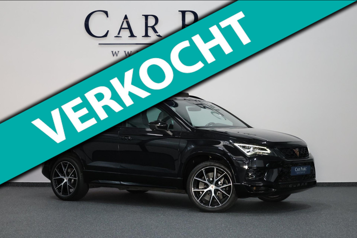 CUPRA Ateca 2.0 TSI 4DRIVE 300+PK LED/VIRTUAL/SFEER/BEATS/PANO/HALF LEDER+ALCANTARA+S.VERWARMING/19/CAM/ACC/ECC/12 MDN GARANTIE! CUPRA Ateca 2.0 TSI 4DRIVE 300+PK LED/VIRTUAL/SFEER/BEATS/PANO/HALF LEDER+ALCANTARA+S.VERWARMING/19/CAM/ACC/ECC/12 MDN GARANTIE!