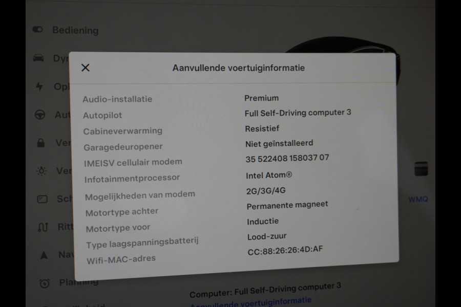 Tesla Model 3 Long Range 75kWh 463PK SOH 90% FSD Full Self Driving Computer-3 Premium Audio 4wd  18" Lmv AutoPilot Panoramadak Camera's Leder  Stoel en achterbank verwarming Keyless Electr.Stoelen+Memory+Easy-Entry WiFi Origineel Nederlandse auto Grootste accu, Tot 16,5kwh thuis laden. Tesla Model 3 Long Range 75kWh 463PK SOH 90% FSD Full Self Driving Computer-3 Premium Audio 4wd  18" Lmv AutoPilot Panoramadak Camera's Leder  Stoel en achterbank verwarming Keyless Electr.Stoelen+Memory+Easy-Entry WiFi Origineel Nederlandse auto Grootste accu, Tot 16,5kwh thuis laden.