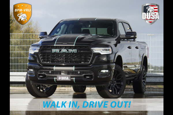 Dodge Ram | 1500 | Limited | 3.0L Twin-Turbo I6 | High Output | BPM-VRIJ | Passenger Display | 14,4 Touch Screen  | RAMBOX Getoonde accessoires zijn verkrijgbaar tegen meerprijs Dodge Ram | 1500 | Limited | 3.0L Twin-Turbo I6 | High Output | BPM-VRIJ | Passenger Display | 14,4 Touch Screen  | RAMBOX Getoonde accessoires zijn verkrijgbaar tegen meerprijs