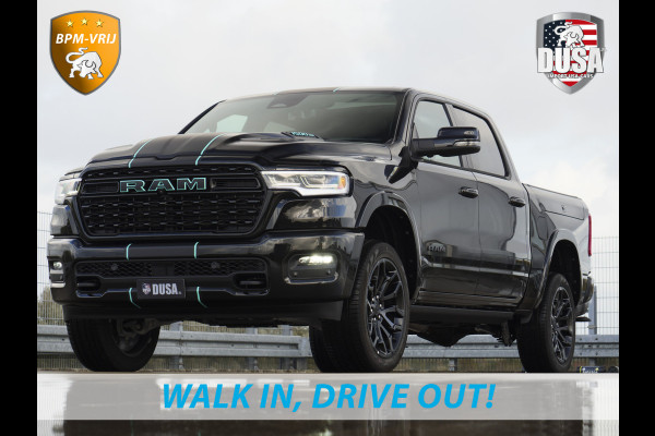 Dodge Ram | 1500 | Limited | 3.0L Twin-Turbo I6 | High Output | BPM-VRIJ | Passenger Display | 14,4 Touch Screen  | RAMBOX Getoonde accessoires zijn verkrijgbaar tegen meerprijs Dodge Ram | 1500 | Limited | 3.0L Twin-Turbo I6 | High Output | BPM-VRIJ | Passenger Display | 14,4 Touch Screen  | RAMBOX Getoonde accessoires zijn verkrijgbaar tegen meerprijs