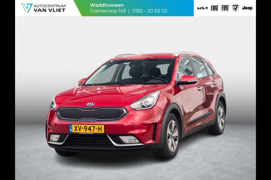 Kia Niro 1.6 GDi Hybrid DynamicLine | 100% onderhouden | Dashcam | Cruise | Climate | Trekhaak Kia Niro 1.6 GDi Hybrid DynamicLine | 100% onderhouden | Dashcam | Cruise | Climate | Trekhaak