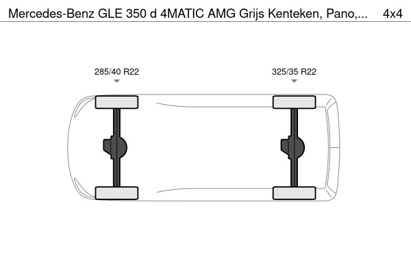 Mercedes-Benz GLE 350 d 4MATIC AMG Grijs Kenteken, Pano, Luchtvering, Night Pakket, 22" Velg, Wide Screen, Trekhaak 13P Mercedes-Benz GLE 350 d 4MATIC AMG Grijs Kenteken, Pano, Luchtvering, Night Pakket, 22" Velg, Wide Screen, Trekhaak 13P