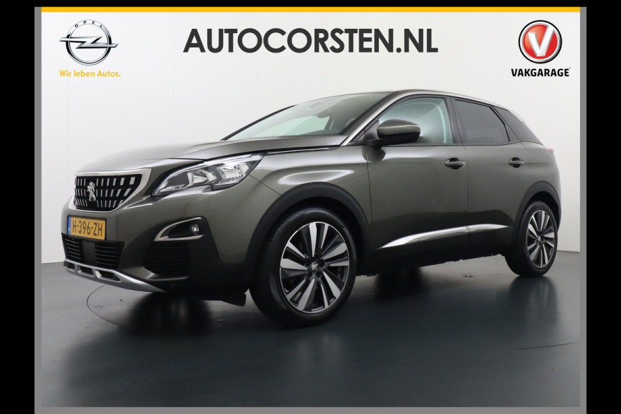 Peugeot 3008 T131PK Automaat Leder Apple Carplay Android Auto 360°Camera Navi Ecc Cruise Control Pdc DAB+ Elek. Achterklep Keyless Wifi Led Lmv 19" Privacy Glas Bluetooth Connected Apps 1e Eigenaar Origineel Nederlandse Auto