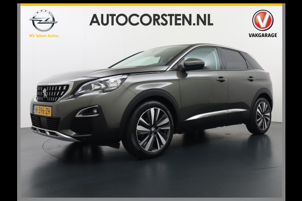 Peugeot 3008 T131PK Automaat Leder Apple Carplay Android Auto 360°Camera Navi Ecc Cruise Control Pdc DAB+ Elek. Achterklep Keyless Wifi Led Lmv 19" Privacy Glas Bluetooth Connected Apps 1e Eigenaar Origineel Nederlandse Auto