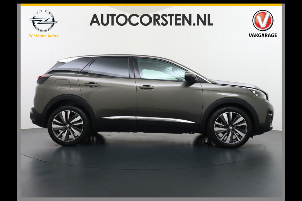 Peugeot 3008 T131PK Automaat Leder Apple Carplay Android Auto 360°Camera Navi Ecc Cruise Control Pdc DAB+ Elek. Achterklep Keyless Wifi Led Lmv 19" Privacy Glas Bluetooth Connected Apps 1e Eigenaar Origineel Nederlandse Auto