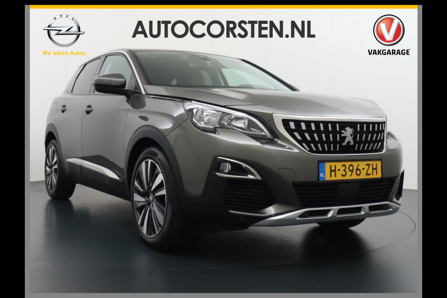 Peugeot 3008 T131PK Automaat Leder Apple Carplay Android Auto 360°Camera Navi Ecc Cruise Control Pdc DAB+ Elek. Achterklep Keyless Wifi Led Lmv 19" Privacy Glas Bluetooth Connected Apps 1e Eigenaar Origineel Nederlandse Auto