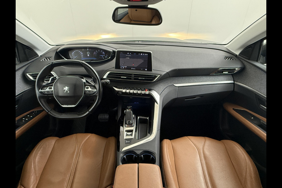 Peugeot 3008 T131PK Automaat Leder Apple Carplay Android Auto 360°Camera Navi Ecc Cruise Control Pdc DAB+ Elek. Achterklep Keyless Wifi Led Lmv 19" Privacy Glas Bluetooth Connected Apps 1e Eigenaar Origineel Nederlandse Auto