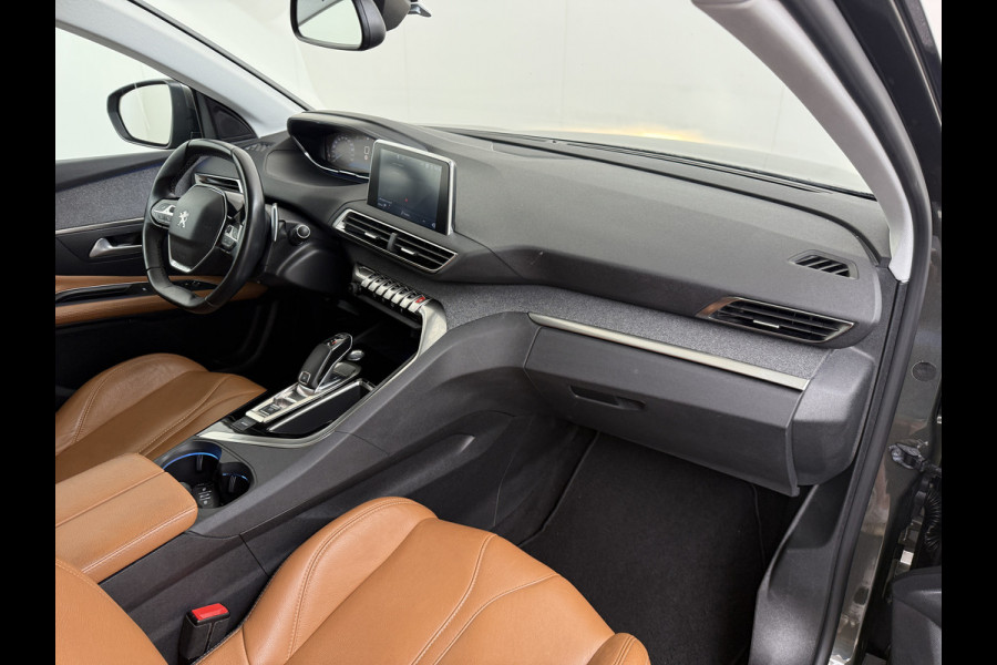 Peugeot 3008 T131PK Automaat Leder Apple Carplay Android Auto 360°Camera Navi Ecc Cruise Control Pdc DAB+ Elek. Achterklep Keyless Wifi Led Lmv 19" Privacy Glas Bluetooth Connected Apps 1e Eigenaar Origineel Nederlandse Auto