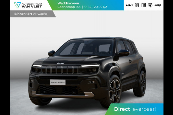 Jeep Avenger Summit 54 kWh | 17% Bijtelling | Schuif/Kanteldak | Winter Pack | infotainment&Convenience Pack | Warmtepomp