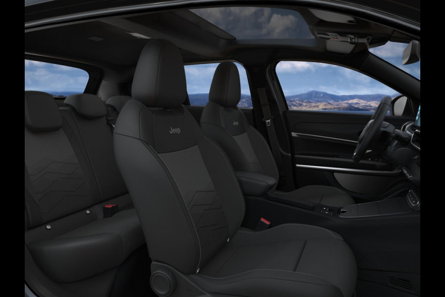 Jeep Avenger Summit 54 kWh | 17% Bijtelling | Schuif/Kanteldak | Winter Pack | infotainment&Convenience Pack | Warmtepomp Jeep Avenger Summit 54 kWh | 17% Bijtelling | Schuif/Kanteldak | Winter Pack | infotainment&Convenience Pack | Warmtepomp
