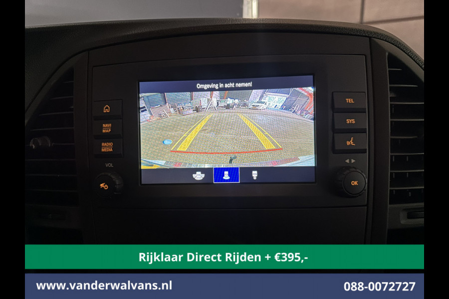 Mercedes-Benz Vito 114 CDI 136pk 9G-Tronic Automaat L3H1 Euro6 *Rijklaar direct Rijden* Airco | Camera | Apple Carplay | Android Auto Cruisecontrol, 2500kg Trekhaak, Parkeersensoren Mercedes-Benz Vito 114 CDI 136pk 9G-Tronic Automaat L3H1 Euro6 *Rijklaar direct Rijden* Airco | Camera | Apple Carplay | Android Auto Cruisecontrol, 2500kg Trekhaak, Parkeersensoren