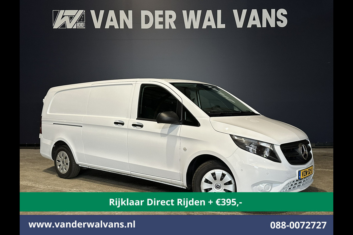 Mercedes-Benz Vito 114 CDI 136pk 9G-Tronic Automaat L3H1 Euro6 *Rijklaar direct Rijden* Airco | Camera | Apple Carplay | Android Auto Cruisecontrol, 2500kg Trekhaak, Parkeersensoren Mercedes-Benz Vito 114 CDI 136pk 9G-Tronic Automaat L3H1 Euro6 *Rijklaar direct Rijden* Airco | Camera | Apple Carplay | Android Auto Cruisecontrol, 2500kg Trekhaak, Parkeersensoren