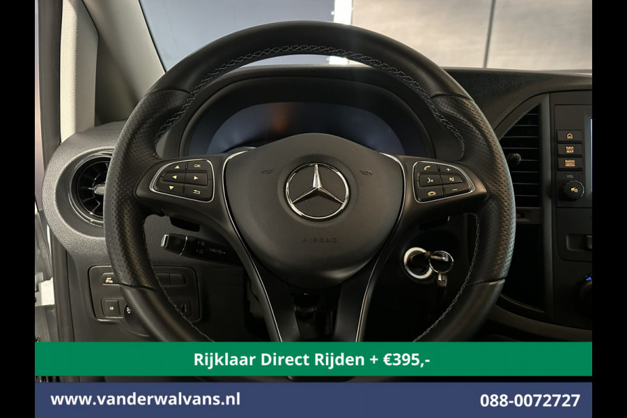 Mercedes-Benz Vito 114 CDI 136pk 9G-Tronic Automaat L3H1 Euro6 *Rijklaar direct Rijden* Airco | Camera | Apple Carplay | Android Auto Cruisecontrol, 2500kg Trekhaak, Parkeersensoren Mercedes-Benz Vito 114 CDI 136pk 9G-Tronic Automaat L3H1 Euro6 *Rijklaar direct Rijden* Airco | Camera | Apple Carplay | Android Auto Cruisecontrol, 2500kg Trekhaak, Parkeersensoren