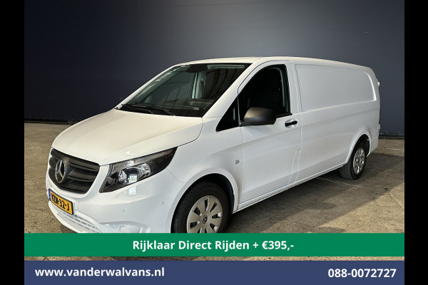 Mercedes-Benz Vito 114 CDI 136pk 9G-Tronic Automaat L3H1 Euro6 *Rijklaar direct Rijden* Airco | Camera | Apple Carplay | Android Auto Cruisecontrol, 2500kg Trekhaak, Parkeersensoren Mercedes-Benz Vito 114 CDI 136pk 9G-Tronic Automaat L3H1 Euro6 *Rijklaar direct Rijden* Airco | Camera | Apple Carplay | Android Auto Cruisecontrol, 2500kg Trekhaak, Parkeersensoren