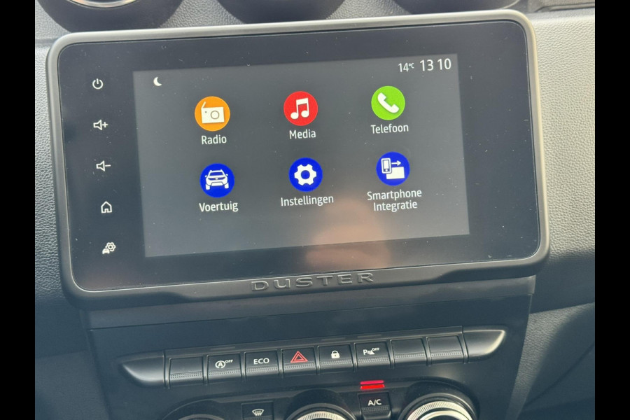 Dacia Duster 1.3 TCe Prestige Achteruitrijcamera Cruisecontrol Climatecontrol LED Apple / Android all-season banden Dodehoek Dacia Duster 1.3 TCe Prestige Achteruitrijcamera Cruisecontrol Climatecontrol LED Apple / Android all-season banden Dodehoek