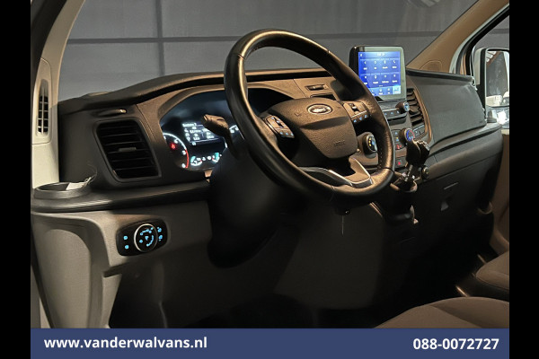 Ford Transit Custom 2.0 TDCI L2H1 Euro6 Airco | Camera | Navigatie | LED | Android Auto | Cruisecontrol | Stoelverwarming 2800kg trekvermogen, Verwarmde voorruit, Parkeersensoren, Bijrijdersbank