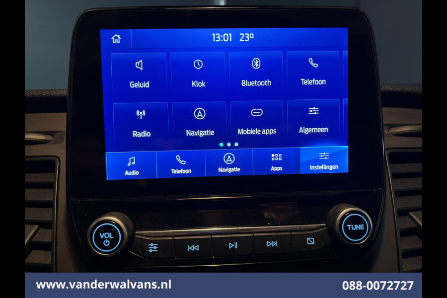 Ford Transit Custom 2.0 TDCI L2H1 Euro6 Airco | Camera | Navigatie | LED | Android Auto | Cruisecontrol | Stoelverwarming 2800kg trekvermogen, Verwarmde voorruit, Parkeersensoren, Bijrijdersbank