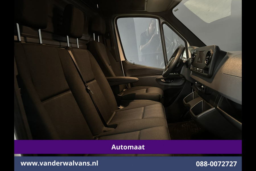 Mercedes-Benz Sprinter 317 CDI 170pk 9G-Tronic Automaat L3H2 Euro6 Airco | Camera | Apple Carplay | Android Auto Chauffeursstoel, Bijrijdersbank