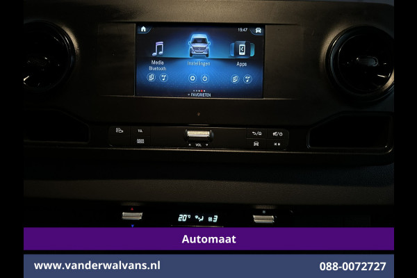 Mercedes-Benz Sprinter 317 CDI 170pk 9G-Tronic Automaat L3H2 Euro6 Airco | Camera | Apple Carplay | Android Auto Chauffeursstoel, Bijrijdersbank
