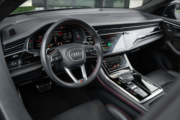 Audi RSQ8 4.0 TFSI quattro - RS Dynamic + | Design Pakket | Panorama | B&O | Elek. Trekhaak Audi RSQ8 4.0 TFSI quattro - RS Dynamic + | Design Pakket | Panorama | B&O | Elek. Trekhaak