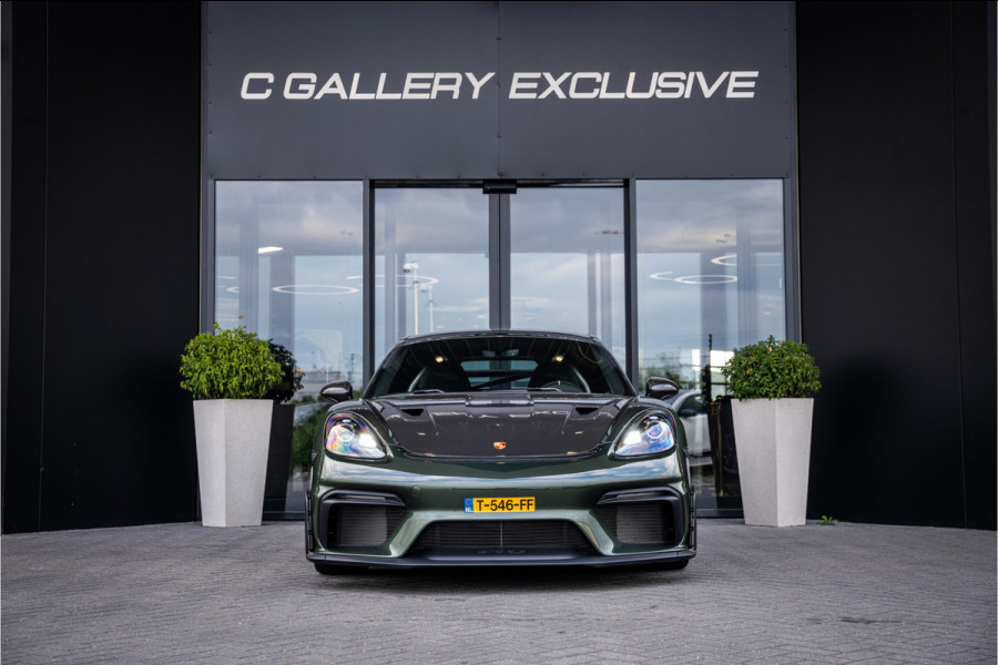 Porsche 718 GT4 RS - Origineel NL | 3 jaar Porsche Approved | Volledig XPEL | Weissach | Oakgreenmetallic | Keramisch | Carbon | Sport Chrono + Porsche 718 GT4 RS - Origineel NL | 3 jaar Porsche Approved | Volledig XPEL | Weissach | Oakgreenmetallic | Keramisch | Carbon | Sport Chrono +