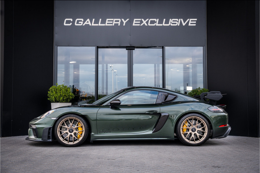 Porsche 718 GT4 RS - Origineel NL | 3 jaar Porsche Approved | Volledig XPEL | Weissach | Oakgreenmetallic | Keramisch | Carbon | Sport Chrono + Porsche 718 GT4 RS - Origineel NL | 3 jaar Porsche Approved | Volledig XPEL | Weissach | Oakgreenmetallic | Keramisch | Carbon | Sport Chrono +