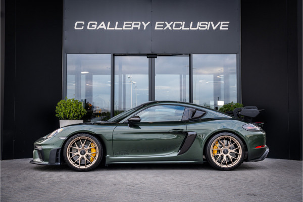 Porsche 718 GT4 RS - Origineel NL | 3 jaar Porsche Approved | Volledig XPEL | Weissach | Oakgreenmetallic | Keramisch | Carbon | Sport Chrono + Porsche 718 GT4 RS - Origineel NL | 3 jaar Porsche Approved | Volledig XPEL | Weissach | Oakgreenmetallic | Keramisch | Carbon | Sport Chrono +