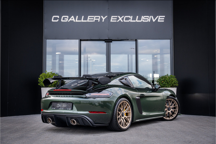 Porsche 718 GT4 RS - Origineel NL | 3 jaar Porsche Approved | Volledig XPEL | Weissach | Oakgreenmetallic | Keramisch | Carbon | Sport Chrono + Porsche 718 GT4 RS - Origineel NL | 3 jaar Porsche Approved | Volledig XPEL | Weissach | Oakgreenmetallic | Keramisch | Carbon | Sport Chrono +