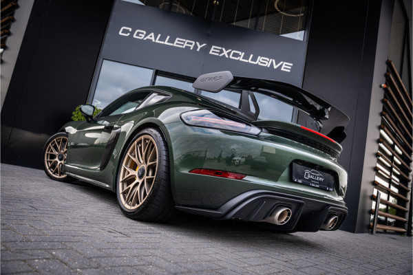Porsche 718 GT4 RS - Origineel NL | 3 jaar Porsche Approved | Volledig XPEL | Weissach | Oakgreenmetallic | Keramisch | Carbon | Sport Chrono + Porsche 718 GT4 RS - Origineel NL | 3 jaar Porsche Approved | Volledig XPEL | Weissach | Oakgreenmetallic | Keramisch | Carbon | Sport Chrono +