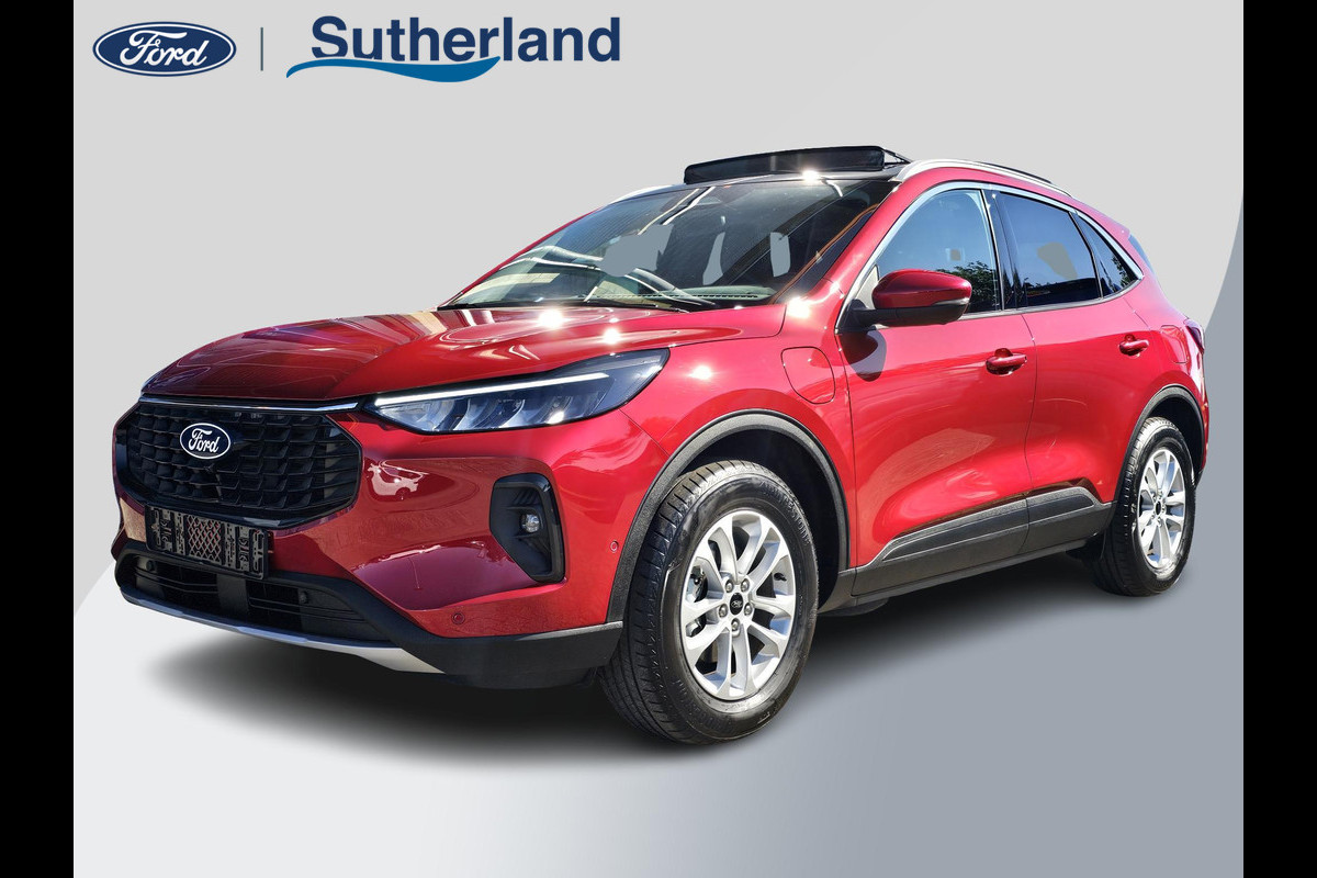 Ford Kuga 2.5 PHEV Titanium Nieuw model!| Panoramadak | Adaptive cruise control | Winter Pack | 2.100 kg trekgewicht Ford Kuga 2.5 PHEV Titanium Nieuw model!| Panoramadak | Adaptive cruise control | Winter Pack | 2.100 kg trekgewicht