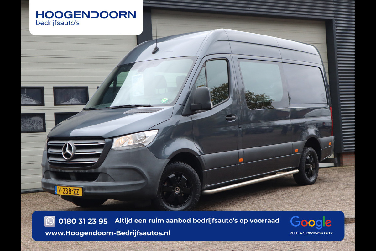 Mercedes-Benz Sprinter 314 CDI Euro 6 Automaat DC 6 Pers. - L2H2 - Trekhaak 3,5t KG - Cruise Mercedes-Benz Sprinter 314 CDI Euro 6 Automaat DC 6 Pers. - L2H2 - Trekhaak 3,5t KG - Cruise