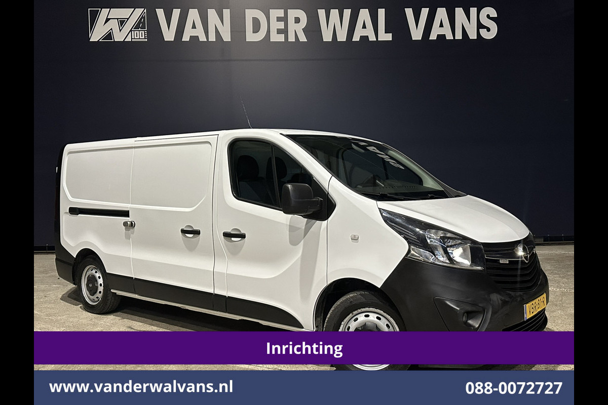 Opel Vivaro 1.6 CDTI 126pk L2H1 inrichting Euro6 Airco | Camera | Navigatie | Omvormer | LED Trekhaak, Cruisecontrol, Parkeersensoren, Bijrijdersbank Opel Vivaro 1.6 CDTI 126pk L2H1 inrichting Euro6 Airco | Camera | Navigatie | Omvormer | LED Trekhaak, Cruisecontrol, Parkeersensoren, Bijrijdersbank