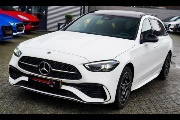 Mercedes-Benz C-Klasse Estate 300 e AMG Line | Pano | Burmester | Uitklapbare trekhaak Mercedes-Benz C-Klasse Estate 300 e AMG Line | Pano | Burmester | Uitklapbare trekhaak