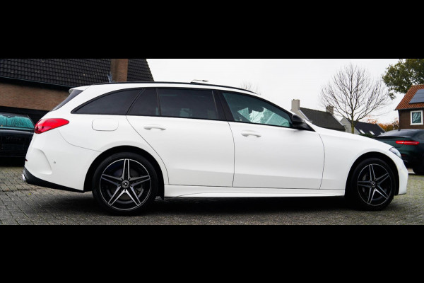 Mercedes-Benz C-Klasse Estate 300 e AMG Line | Pano | Burmester | Uitklapbare trekhaak Mercedes-Benz C-Klasse Estate 300 e AMG Line | Pano | Burmester | Uitklapbare trekhaak