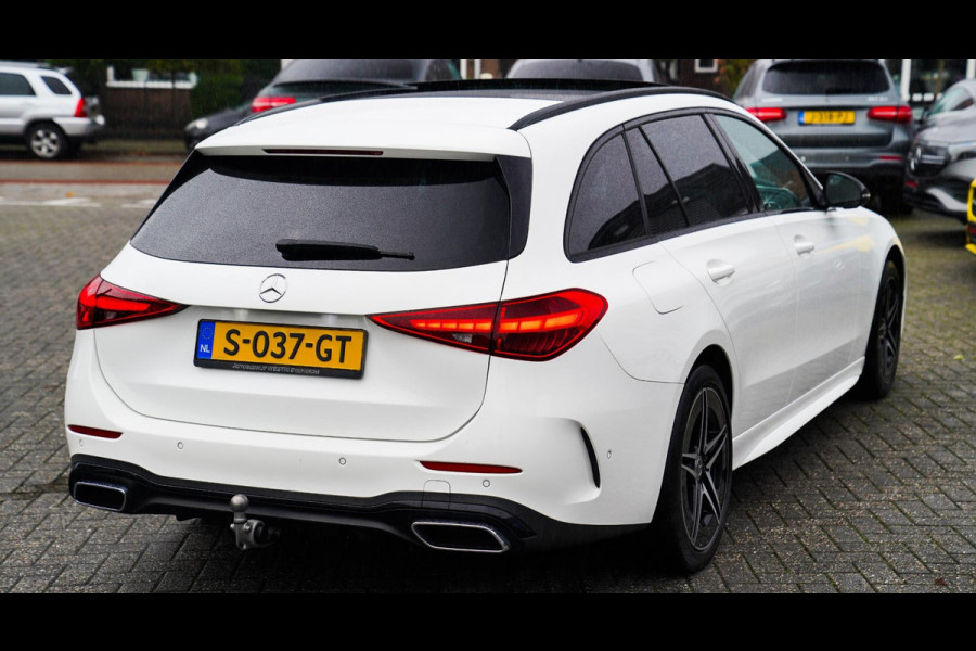 Mercedes-Benz C-Klasse Estate 300 e AMG Line | Pano | Burmester | Uitklapbare trekhaak Mercedes-Benz C-Klasse Estate 300 e AMG Line | Pano | Burmester | Uitklapbare trekhaak