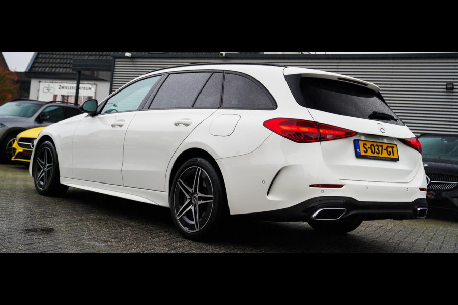 Mercedes-Benz C-Klasse Estate 300 e AMG Line | Pano | Burmester | Uitklapbare trekhaak Mercedes-Benz C-Klasse Estate 300 e AMG Line | Pano | Burmester | Uitklapbare trekhaak