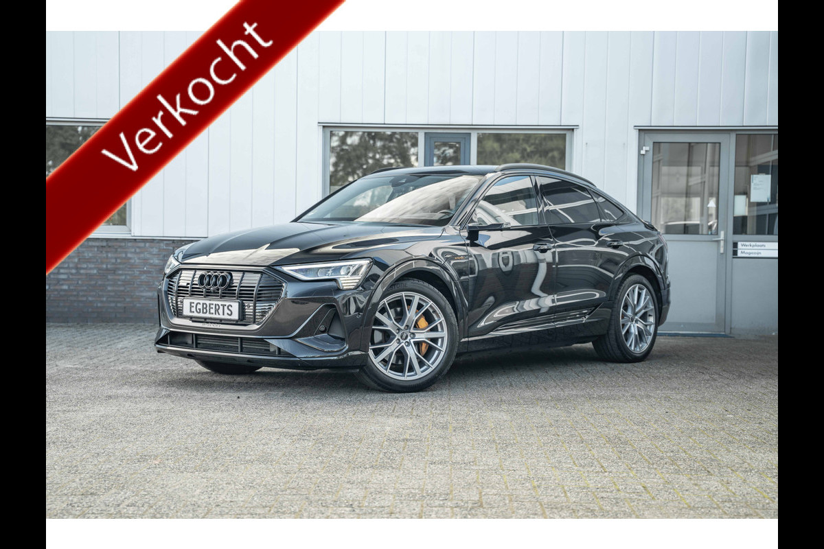 Audi e-tron Sportback 50 quattro Advanced edition Plus | S-line | 71 kWh Audi e-tron Sportback 50 quattro Advanced edition Plus | S-line | 71 kWh