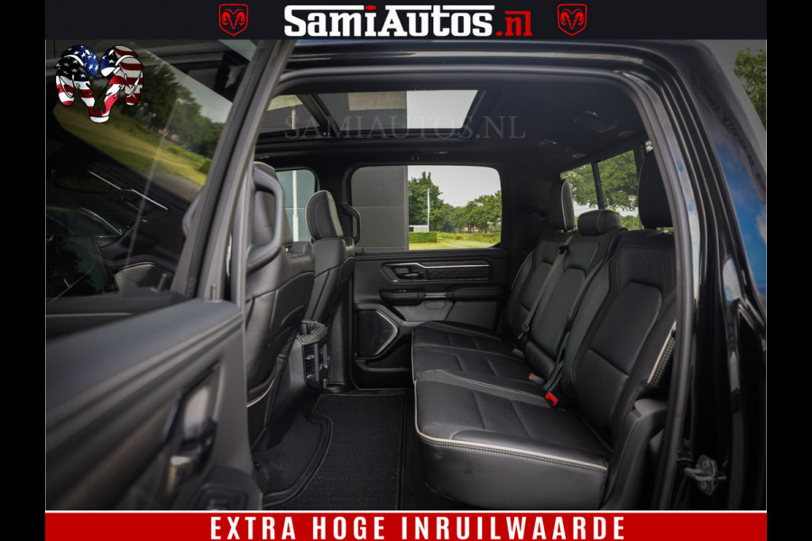 Dodge Ram 1500 Limited Night H.O 540HP 706Nm | Massage + Full Option | De Meest Luxe en Volle Pick-Up in zijn Klasse | Comfortabele Dubbele Cabine met Royale 5 Zitplaatsen | BPM vrij | Nu Leverbaar uit Voorraad | Voorraad Nr 2338 - 5404