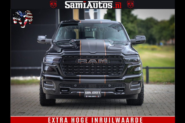 Dodge Ram 1500 Limited Night H.O 540HP 706Nm | Massage + Full Option | De Meest Luxe en Volle Pick-Up in zijn Klasse | Comfortabele Dubbele Cabine met Royale 5 Zitplaatsen | BPM vrij | Nu Leverbaar uit Voorraad | Voorraad Nr 2338 - 5404