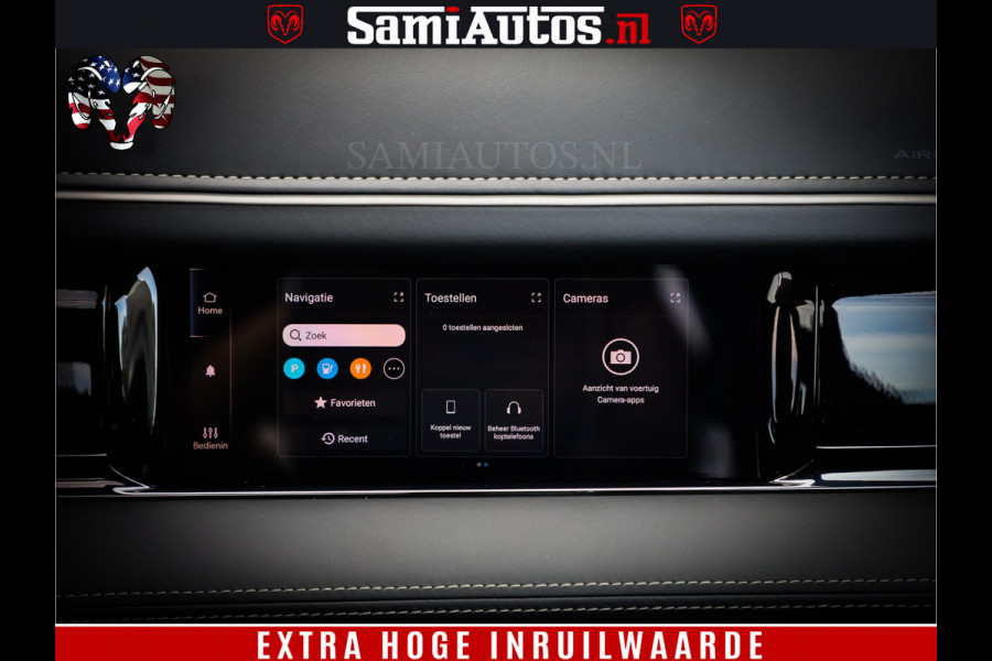 Dodge Ram 1500 1500 Limited Night High Output 540HP 706Nm | Massage + Full Option | De Meest Luxe en Volle Pick-Up in zijn Klasse | Comfortabele Dubbele Cabine met Royale 5 Zitplaatsen | BPM vrij | Nu Leverbaar uit Voorraad | Voorraad Nr 2351 - 7478