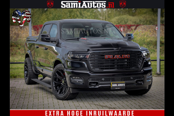 Dodge Ram 1500 Night Premium | Full Option | De Meest Luxe Pick-Up in zijn Klasse | Comfortabele Dubbele Cabine met Royale 5 Zitplaatsen | BPM vrij | Nu Leverbaar uit Voorraad | Voorraad Nr 2200 - 0886