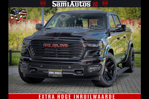 Dodge Ram 1500 Night Premium | Full Option | De Meest Luxe Pick-Up in zijn Klasse | Comfortabele Dubbele Cabine met Royale 5 Zitplaatsen | BPM vrij | Nu Leverbaar uit Voorraad | Voorraad Nr 2200 - 0886