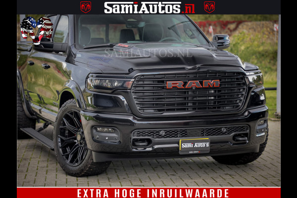 Dodge Ram 1500 Night Premium | Full Option | De Meest Luxe Pick-Up in zijn Klasse | Comfortabele Dubbele Cabine met Royale 5 Zitplaatsen | BPM vrij | Nu Leverbaar uit Voorraad | Voorraad Nr 2200 - 0886