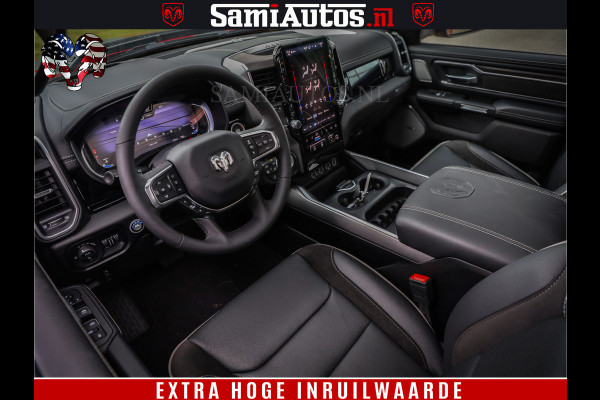 Dodge Ram 1500 Night Premium | Full Option | De Meest Luxe Pick-Up in zijn Klasse | Comfortabele Dubbele Cabine met Royale 5 Zitplaatsen | BPM vrij | Nu Leverbaar uit Voorraad | Voorraad Nr 2200 - 0886