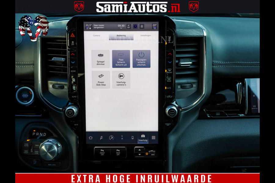Dodge Ram 1500 Night Premium | Full Option | De Meest Luxe Pick-Up in zijn Klasse | Comfortabele Dubbele Cabine met Royale 5 Zitplaatsen | BPM vrij | Nu Leverbaar uit Voorraad | Voorraad Nr 2200 - 0886