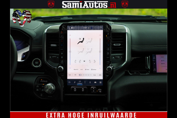 Dodge Ram 1500 Night Premium | Full Option | De Meest Luxe Pick-Up in zijn Klasse | Comfortabele Dubbele Cabine met Royale 5 Zitplaatsen | BPM vrij | Nu Leverbaar uit Voorraad | Voorraad Nr 2200 - 0886