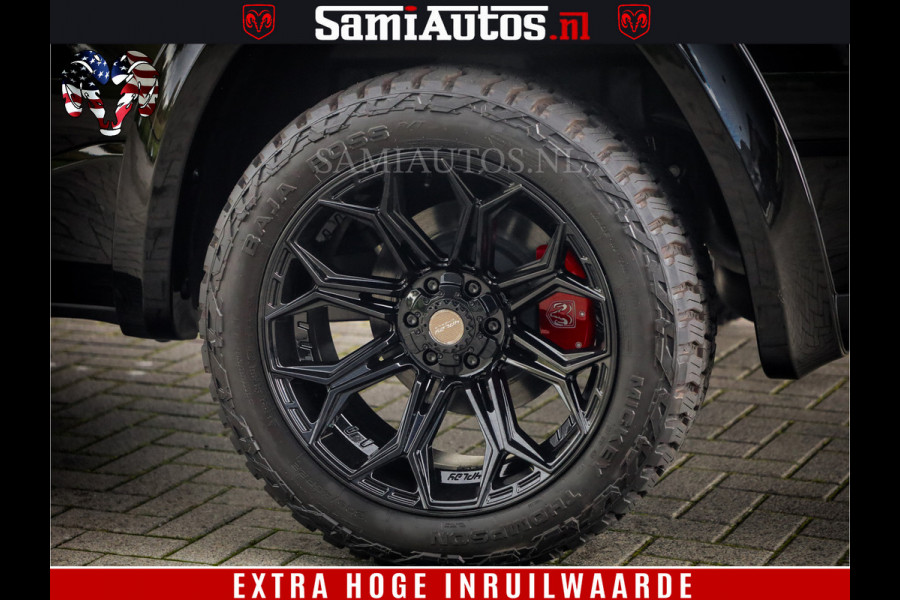 Dodge Ram 1500 Night Premium | Full Option | De Meest Luxe Pick-Up in zijn Klasse | Comfortabele Dubbele Cabine met Royale 5 Zitplaatsen | BPM vrij | Nu Leverbaar uit Voorraad | Voorraad Nr 2200 - 0886